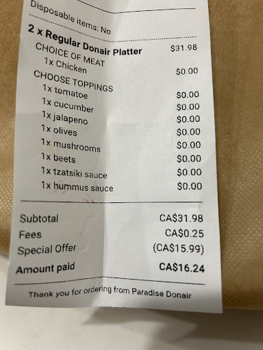 Photo of Paradise Donair - 723 12th St #3, New Westminster, BC V3M 4J9